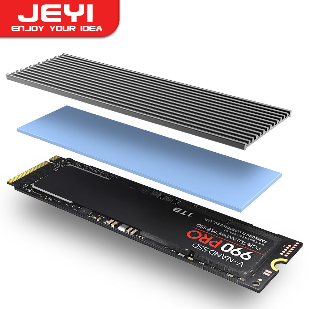 M2 Heatsink Cooler - JEYI M.2 SSD dissipateur thermique, radiateur