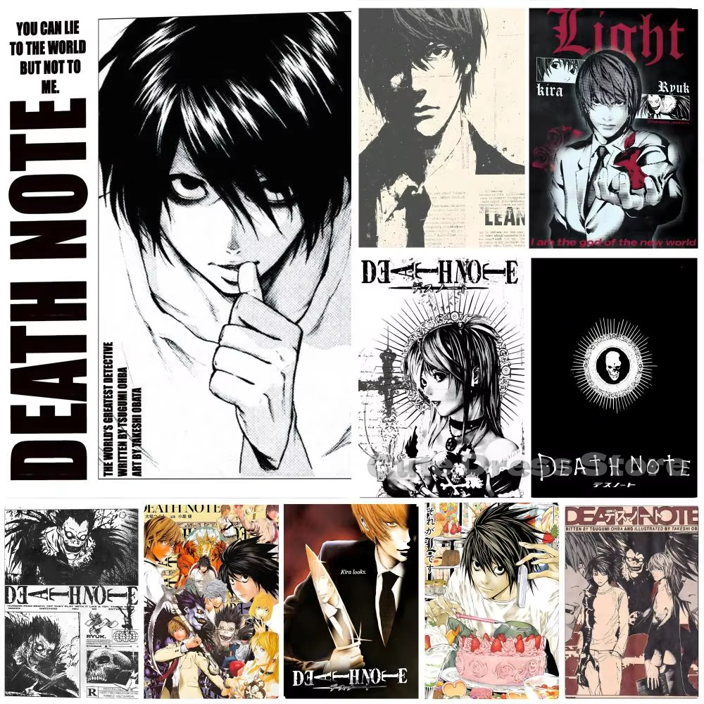 Gaming Accessories Bedroom - Impression sur toile Death Note, art