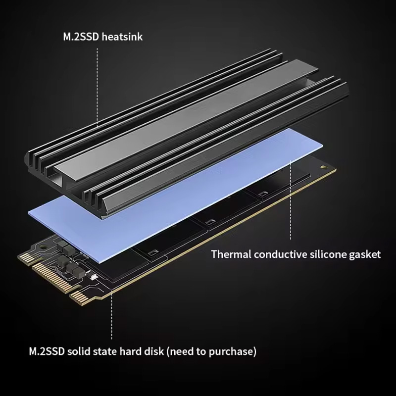 Dissipateur thermique M.2 SSD  - M2 Heatsink Cooler avis et prix