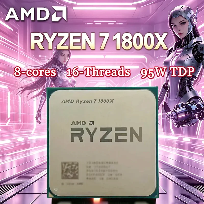 Processeur AMD Ryzen 7 1800X 3 - Amd Cpu Ryzen 7 avis et prix