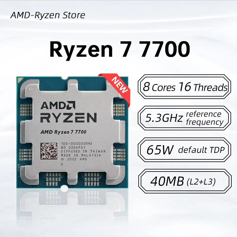 Nouveau processeur AMD Ryzen 7 - Amd Cpu Ryzen 7 avis et prix