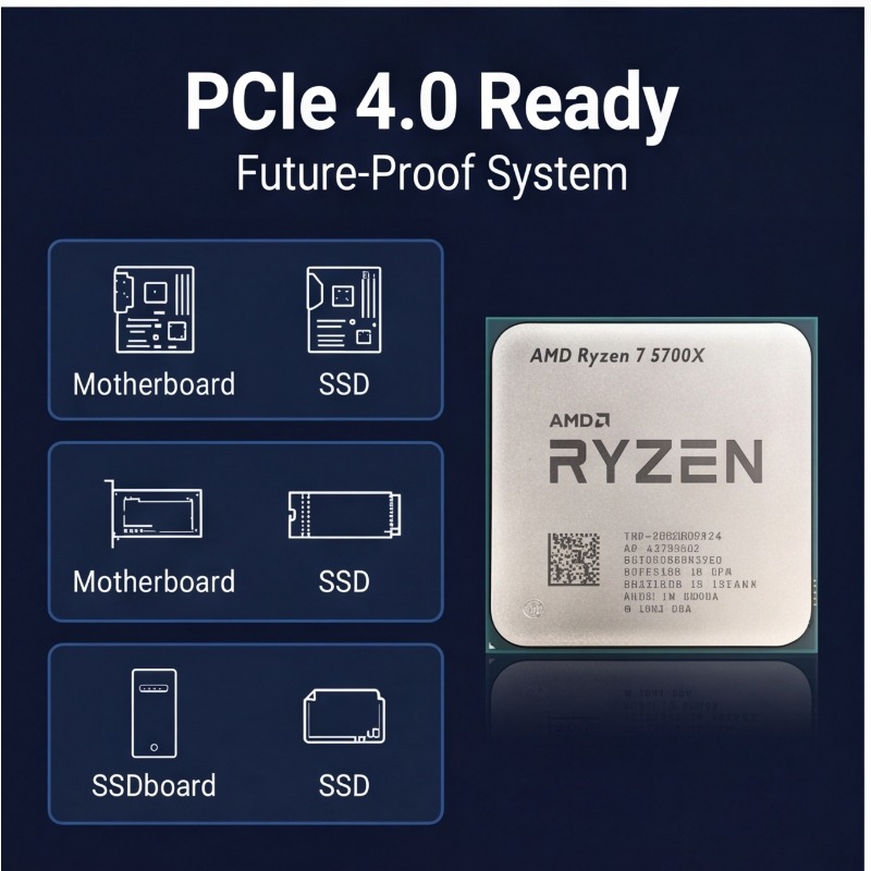 Processeur AMD Ryzen 7 5700X p - Amd Cpu Ryzen 7 avis et prix