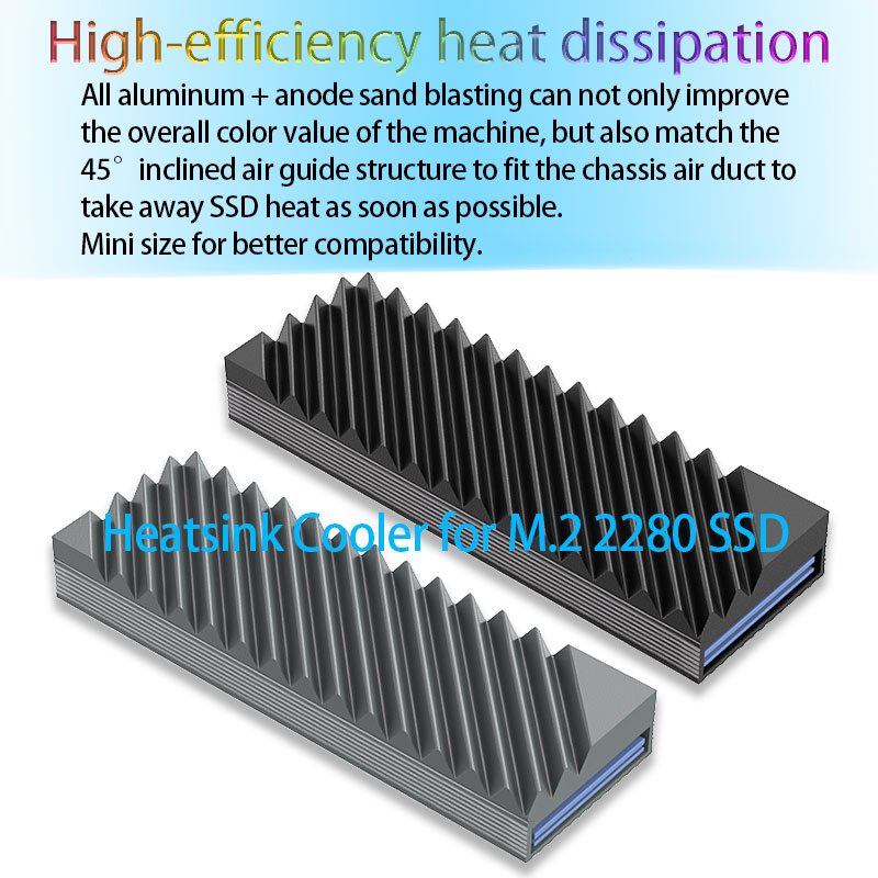 Dissipateur thermique M.2 SSD  - M2 Heatsink Cooler avis et prix