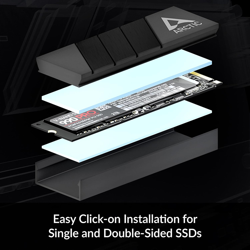 ARCTIC M2 Pro Refroidisseur de - M2 Heatsink Cooler avis et prix