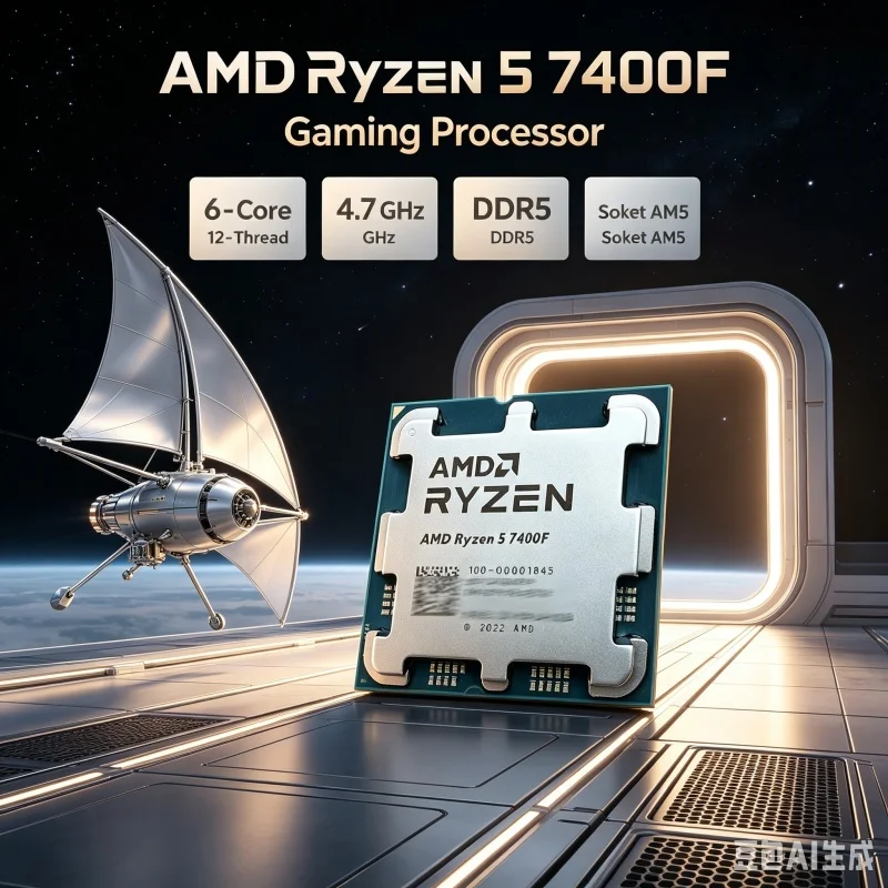 AMD Ryzen 5 7400F 6 cœurs 12 t - Amd Cpu Ryzen 7 avis et prix