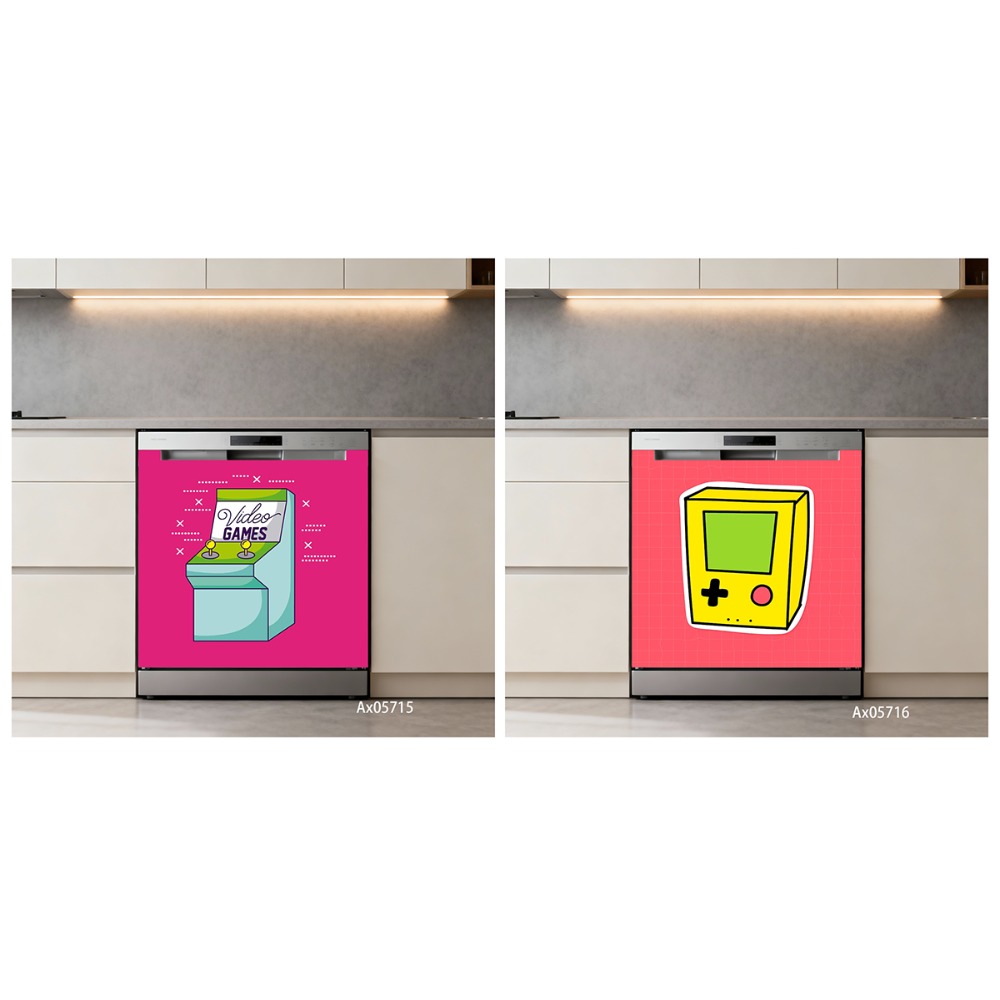 Autocollant de porte de lave-v - Gaming Accessories Bedroom avis et prix
