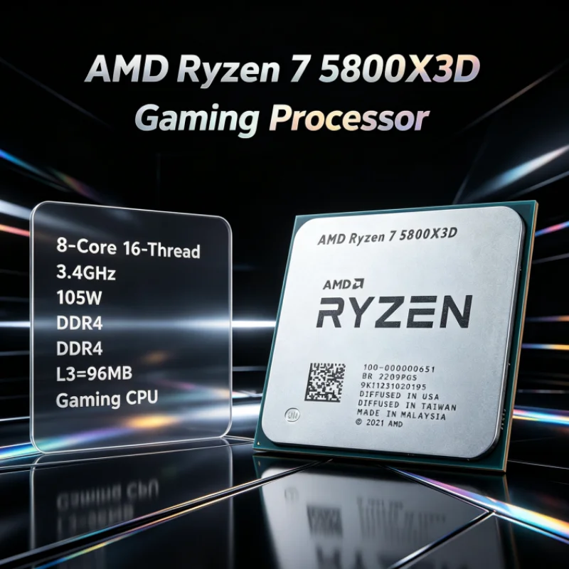 Processeur de jeu AMD R7 5800X - Amd Cpu Ryzen 7 avis et prix